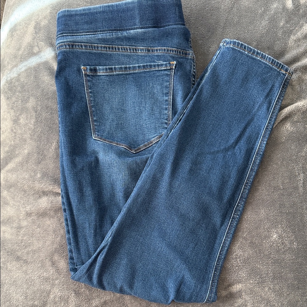 Old Navy Classic Blue Women's Rockstar Super Skinny Jeans